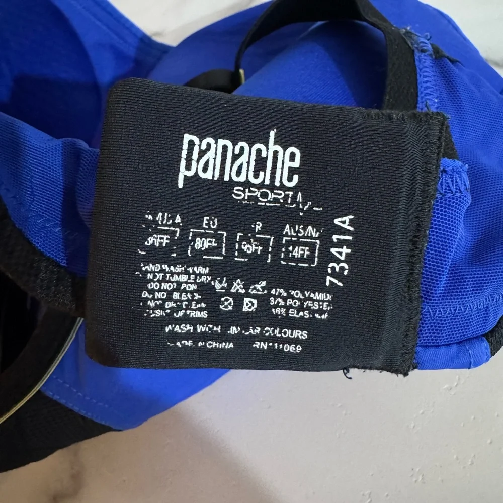 Panache Royal Blue High-Impact Sports Bra - Picture 3 of 3